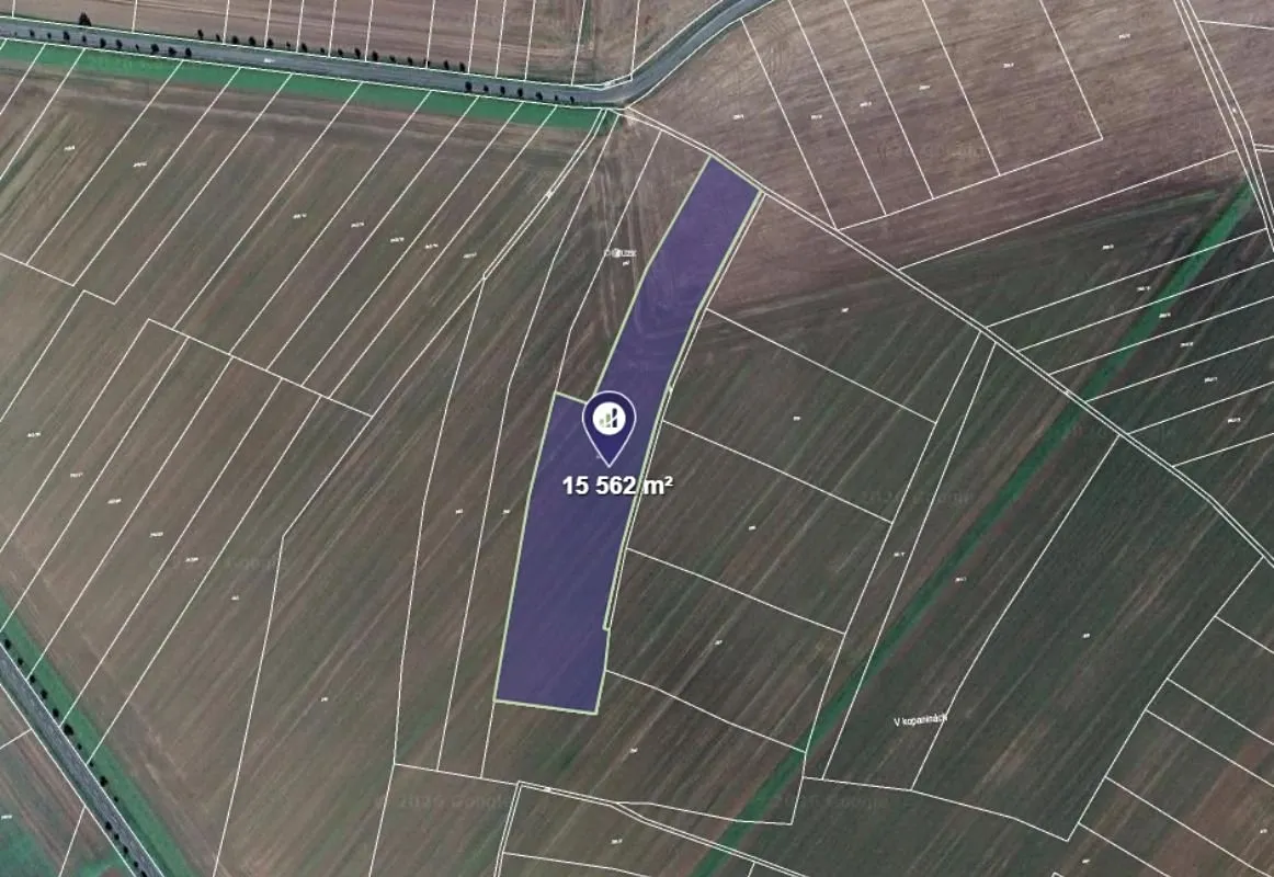 Prodej pole 15562 m²
